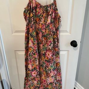 H&M Smocked Cotton Dress